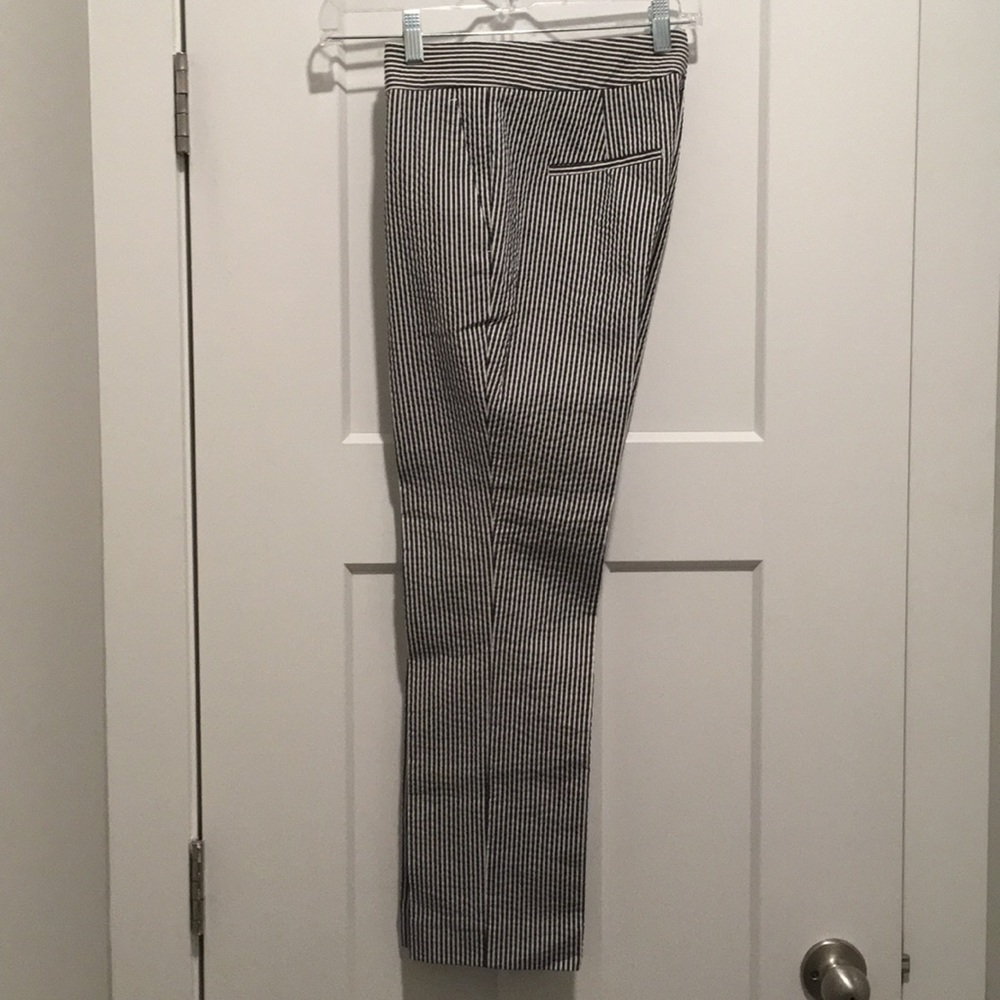 Seersucker Ankle Pants 👖 ,size-0